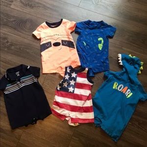 Lot of baby boys clothes